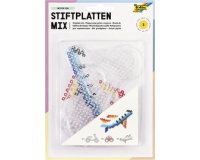 Plaques pour perles à repasser VEHICULES, assorti