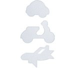 Plaques pour perles à repasser VEHICULES, assorti