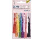 Glands décoratifs 'RAINBOW', assorti de 10