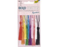 Glands décoratifs 'RAINBOW', assorti de 10