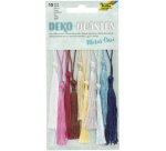 Glands décoratifs 'METAL CHIC', assorti de 10