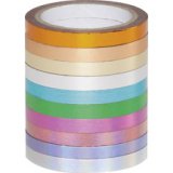 Rubans autocollants Washi-Tape HOTFOIL, kit de 10