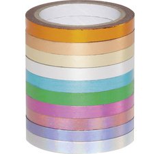 Rubans autocollants Washi-Tape HOTFOIL, kit de 10