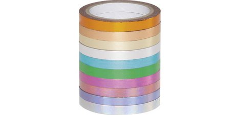 Rubans autocollants Washi-Tape HOTFOIL, kit de 10