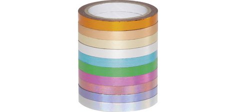 Rubans autocollants Washi-Tape HOTFOIL, kit de 10
