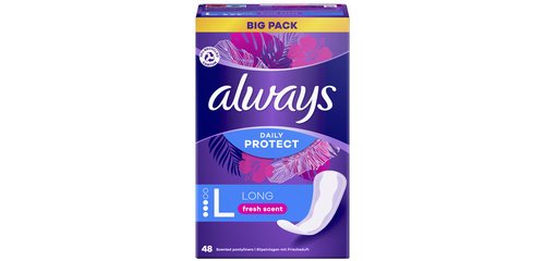 Protège-slip Daily Protect Long avec parfum fraîcheur