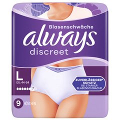 Incontinentieslip Plus ALWAYS DISCREET, maat L