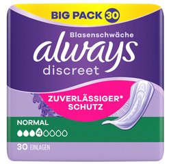 discreet Serviette pour fuites urinaires Normal