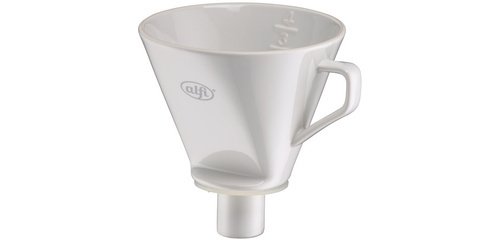 Filtre à café Aroma plus, porcelaine, blanc