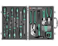 BRÜDER MANNESMANN Kit d'outils, 24 pièces, dans un coffret