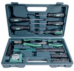 BRÜDER MANNESMANN Ensemble d'outils, 31 pièces, en coffret