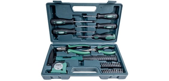 BRÜDER MANNESMANN Ensemble d'outils, 31 pièces, en coffret
