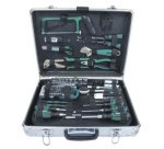 BRÜDER MANNESMANN Mallette à outils, 124 pièces, coffre alu