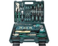 BRÜDER MANNESMANN Boîte à outils, 87 pièces, en coffret