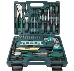 BRÜDER MANNESMANN Boîte à outils, 87 pièces, en coffret