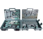 BRÜDER MANNESMANN Jeu d'outils, 176 pièces, coffre à outils