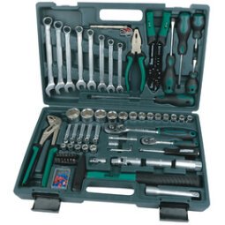 NL_MANNESMANN Jeu d´outils, 99 pièces, dans un coffret