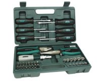 BRÜDER MANNESMANN Kit d'outils universels, 45 pièces
