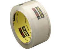 Batch of 6 polypropylene packaging tapes 65 µ, 313 Scotch, 50 mm x 66 m, transparent