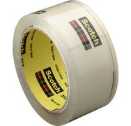 Batch of 6 polypropylene packaging tapes 65 µ, 313 Scotch, 50 mm x 66 m, transparent