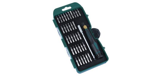 BRÜDER MANNESMANN Jeu d'embouts mécanique fine, 36 pièces