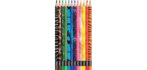 Crayon de couleur triangulaire COLOR'PEPS Animals
