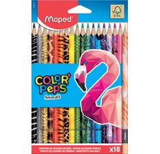 Crayon de couleur triangulaire COLOR'PEPS Animals