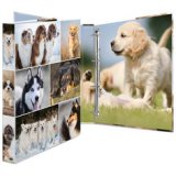 Classeur à anneaux 'chiens', A4, mécanisme à 4 anneaux