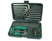 BRÜDER MANNESMANN Jeu d'embouts, 139 pièces, boîte