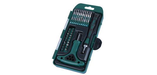 BRÜDER MANNESMANN Jeu d'embouts, 42 pièces, dans un coffret