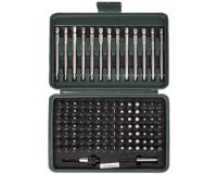 BRÜDER MANNESMANN Jeu d'embouts, 113 pièces, boîte