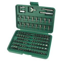 BRÜDER MANNESMANN Jeu d'embouts, 100 pièces, boîte