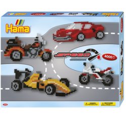 Hama Perles à repasser midi 'speed', coffret cadeau