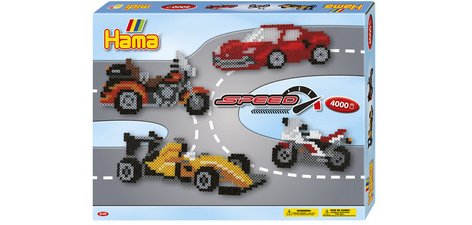 Hama Perles à repasser midi 'speed', coffret cadeau