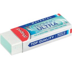 Gomme en plastique Technic Ultra, blanc