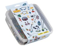 Hama Perles à repasser mini + plaques 'bijou', boîte