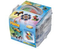 Hama Perles à repasser midi 'boîte de rangement neutre'