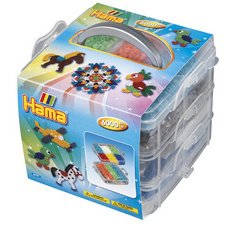 Hama Perles à repasser midi 'boîte de rangement neutre'