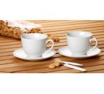 Soucoupe pour tasse à cappucino BIANCO