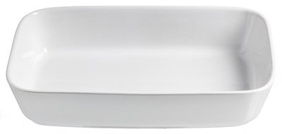 Plat à gratin XXL, 3 litres, blanc