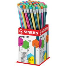 Crayon graphite Pencil 160 avec gomme, display de 72