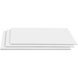 Carton plume, dimensions: (L)500 x (P)650 mm, blanc