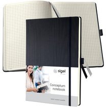Carnet de notes Conceptum, A5, uni, noir