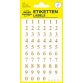 Z-Design Sticker, chiffres