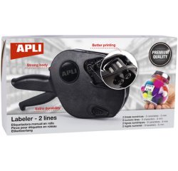 Pince à étiqueter 102365, 2 lignes, 9 chiffres