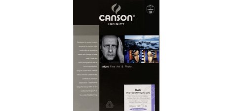 INFINITY Papier photo 'Rag Photographique Duo', A4