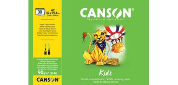 Bloc à dessin Kids, A2, 90 g/m2, 30 feuilles
