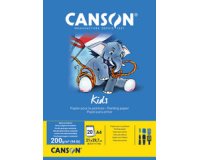 Bloc de papier pour la peinture Kids, A4, 200 g/m2