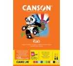 Blok creatie gekleurd papier Kids, A4, 30 vellen