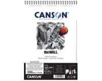 Spiraalblok met tekenpapier 'The WALL', A4, 200 g/m²